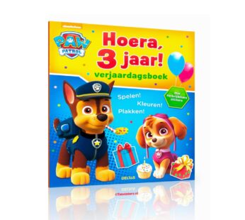 Paw Patrol Verjaardagsboek 3 jaar