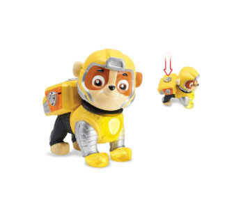 Paw Patrol Mighty Pup Rubble Speelfiguurtje