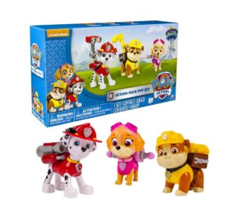 Paw Patrol Geschenkset Marshall, Rubble, Skye