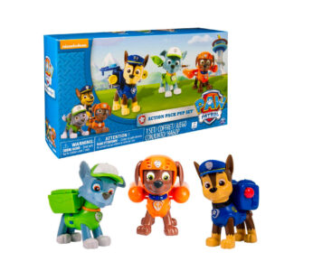 Paw Patrol Geschenkset Rocky, Zuma en Chase