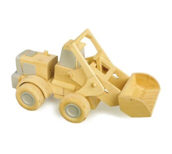 Houten speelgoed laadwagen