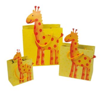 Papieren Tassen “Giraffe”
